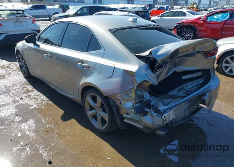 2014 Lexus Is 350 из США, поврежденный, VIN JTHBE1D24E5009627